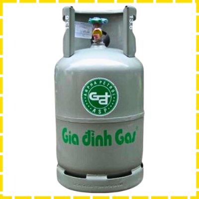 Gas Gia Đình Xám 12kg Chính Hãng Lửa Sẽ Xanh Hơn